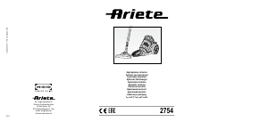 Посібник Ariete 2754 Пилосос