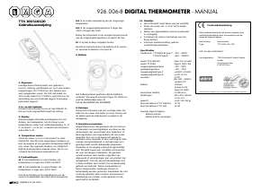 Handleiding Ebro TTX 120 Voedselthermometer