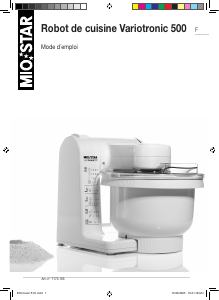 Mode d’emploi Mio Star Variotronic 500 Robot sur socle