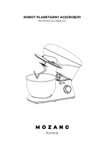 Instrukcja Mozano ROB 01 Mikser