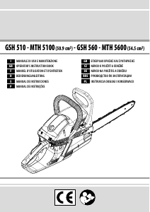 Manual de uso Oleo-Mac GSH 560 Sierra de cadena