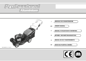 Manual Oleo-Mac MAX 53 VBD Professional Aluminium Lawn Mower