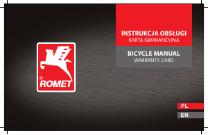 Manual Romet GAZELA 3 Bicycle