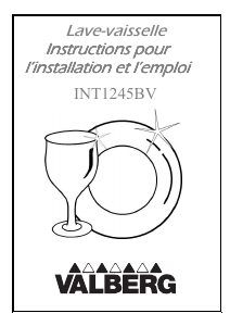 Mode d’emploi Valberg INT 1245 BV Lave-vaisselle
