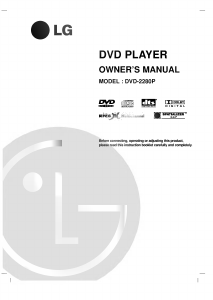 Handleiding LG DVD-2280P DVD speler