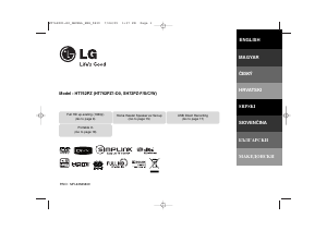 Handleiding LG HT762PZ DVD speler