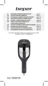 Manual Beper P205DIF100 Humidifier