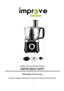 Manuale Improve IMPROB001WFP Robot da cucina
