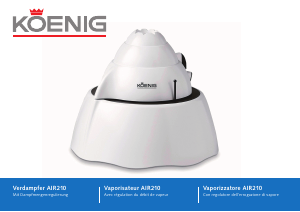 Bedienungsanleitung Koenig B05101 Luftbefeuchter