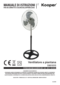 Manual Kooper 5901015 Fan