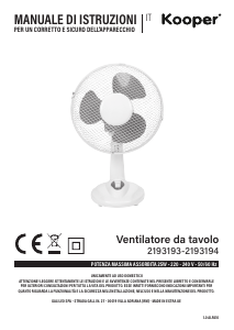 Manuale Kooper 2193193 Ventilatore