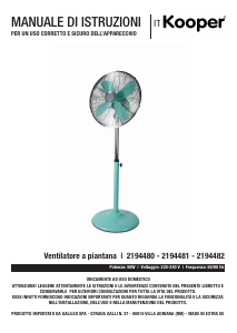 Manual Kooper 2194482 Fan