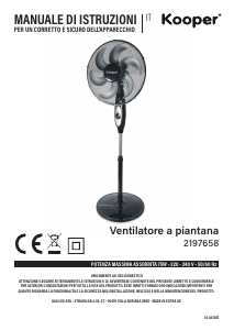 Manual Kooper 2197658 Fan