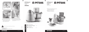 Manual Pitsos GFP0800S Food Processor