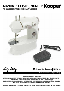 Manual Kooper 2193213 Sewing Machine