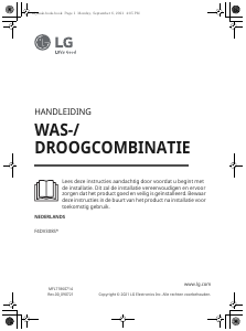 Mode d’emploi LG F4DV308S1E Lave-linge séchant