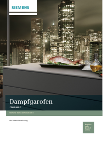 Bedienungsanleitung Siemens CD634GBS1 Backofen