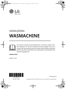 Mode d’emploi LG F6WV71S2TA Lave-linge