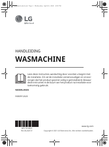 Mode d’emploi LG F4WV912A2E Lave-linge