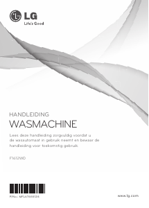 Handleiding LG F1612WD Wasmachine