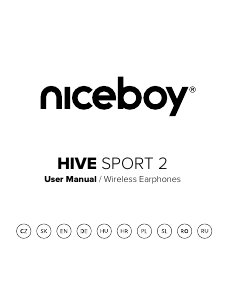 Manual Niceboy HIVE Sport 2 Căşti