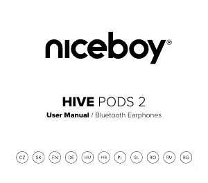 Manual Niceboy HIVE Pods 2 Căşti