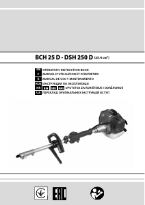 Manual de uso Oleo-Mac BCH 25 D Unidad de accionamiento