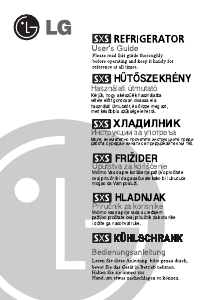 Használati útmutató LG GC-L207TLQA Hűtő és fagyasztó
