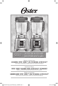 Manual Oster BLSTTDG-RBG Liquidificadora