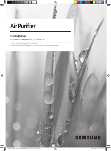 Manual Samsung AX53A9350GE Air Purifier