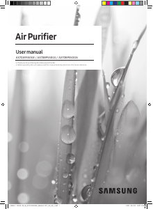 Manual Samsung AX70A9550GE Air Purifier