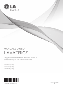 Manuale LG F1081TD Lavatrice