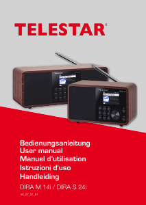 Handleiding Telestar DIRA S 24i Radio