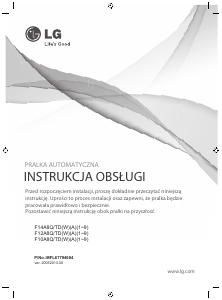 Instrukcja LG F14A8TD5 Pralka