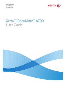 Bedienungsanleitung Xerox DocuMate 4700 Scanner