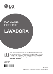 Manual de uso LG F1K2CS2W Lavadora
