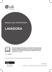 Manual de uso LG F4J7JY2W Lavadora