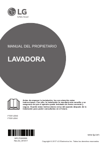 Manual de uso LG F70E1UDN0 Lavadora