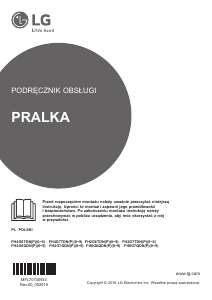 Instrukcja LG FH0G7QDN0 Pralka