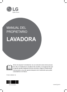 Manual de uso LG FH4U1JBS6 Lavadora
