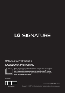 Manual de uso LG LSWD100 Lavadora