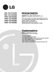 Brugsanvisning LG WD-12210BD Vaskemaskine