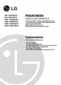 Brugsanvisning LG WD-12401TD Vaskemaskine