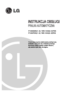 Instrukcja LG WD-14440FDS Pralka
