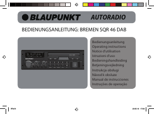 Mode d’emploi Blaupunkt Bremen SQR 46 DAB Autoradio