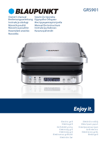 Handleiding Blaupunkt GRS901 Contactgrill