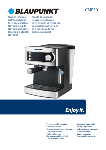 Handleiding Blaupunkt CMP301 Espresso-apparaat
