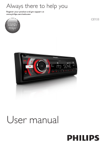 Handleiding Philips CE133 Autoradio