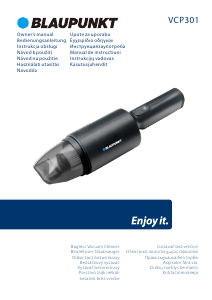Manual Blaupunkt VCP301 Handheld Vacuum