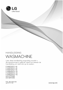 Handleiding LG F1448TDP3 Wasmachine